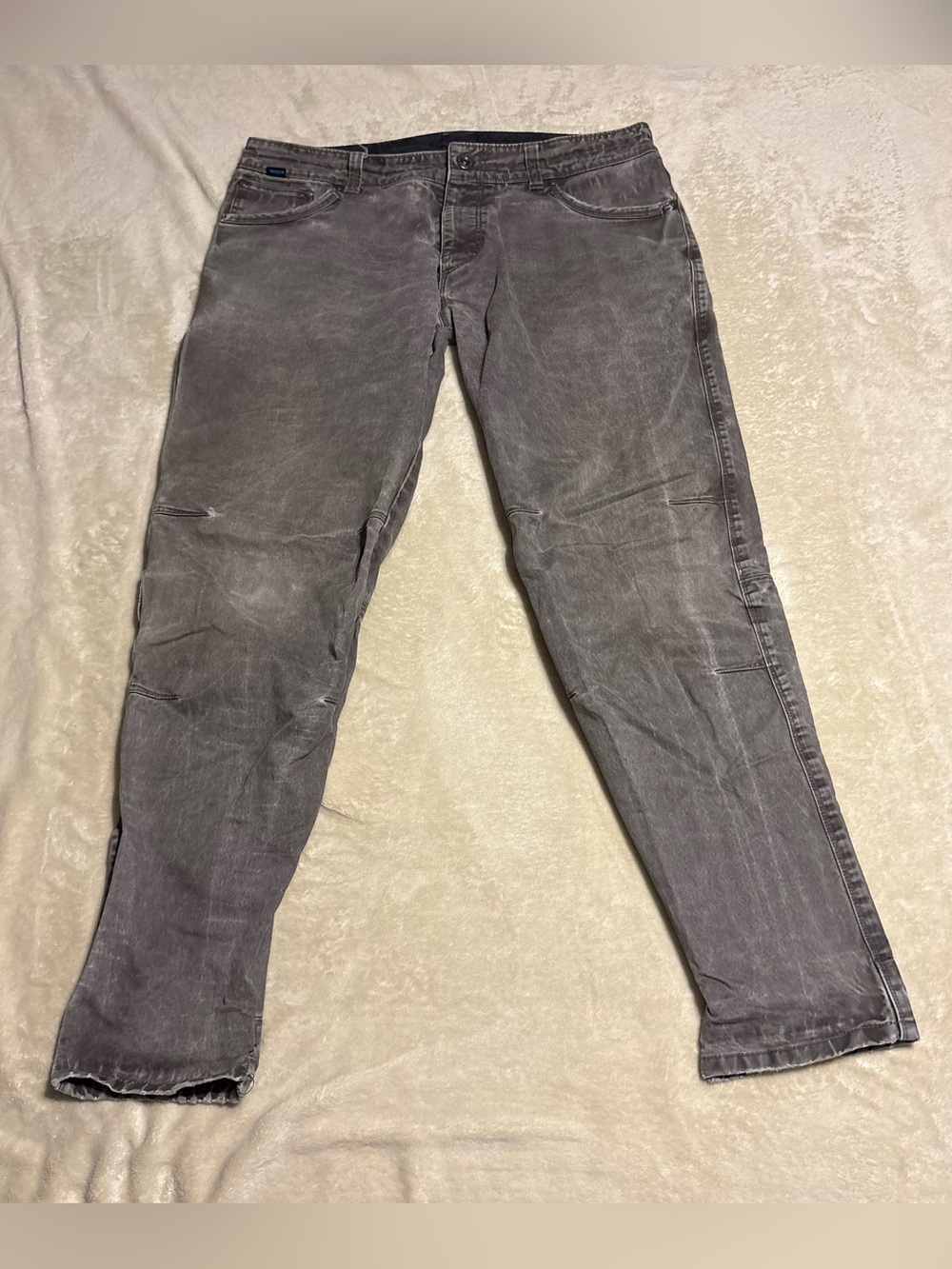 Kuhl Men's Washed Gray Straight Jeans
